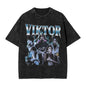 Anime Arcane Viktor Glorious Ovulation Graphic T Shirt Men