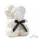 2025 New Artificial Flower Eternal Rose Teddy BeaR