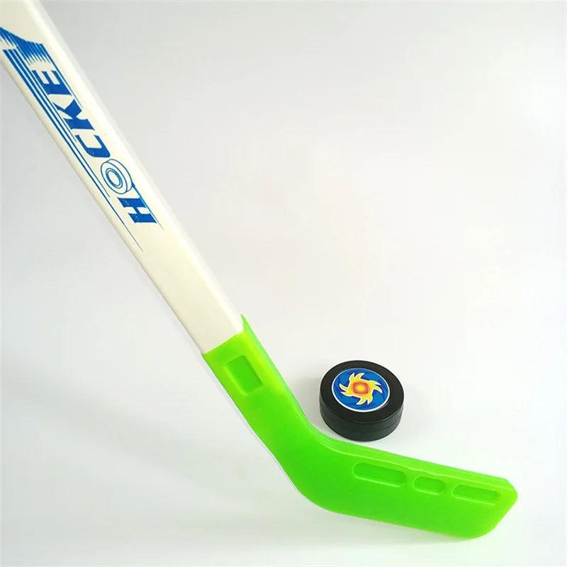 One Set Ice Hockey Clubs And Ball For Kids
