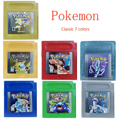 Pokemon GBC 16-bit Game Video Game Cartridge Console Card