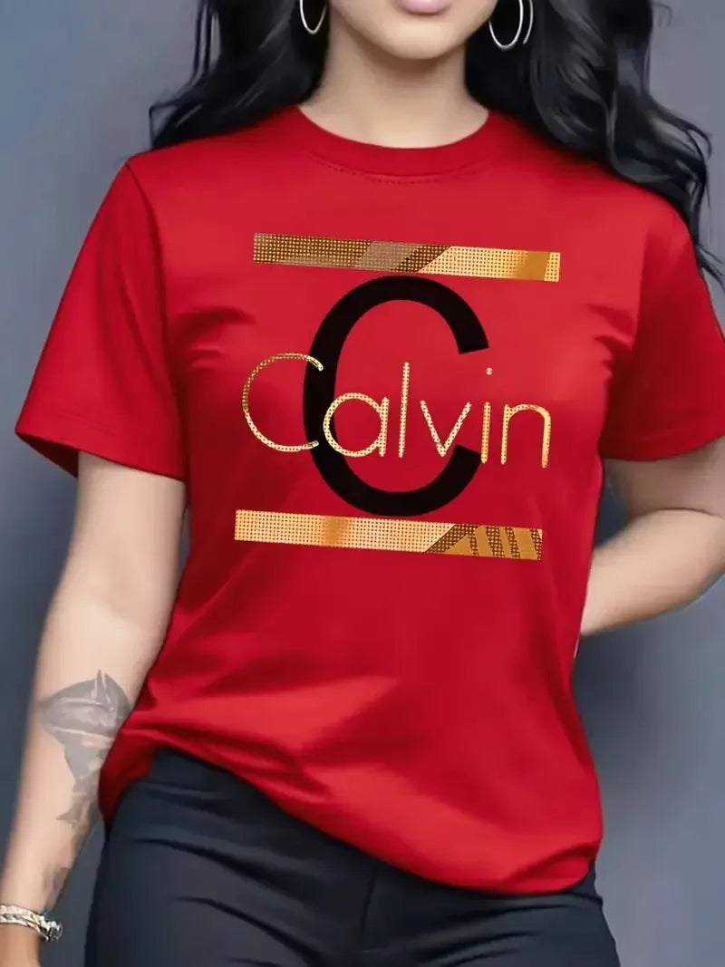 Hot Sale Women's Summer Fashion Casual Calvin