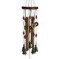 5 Bells Copper Wind Chime Rustproof For Home Decor Garden Windchime
