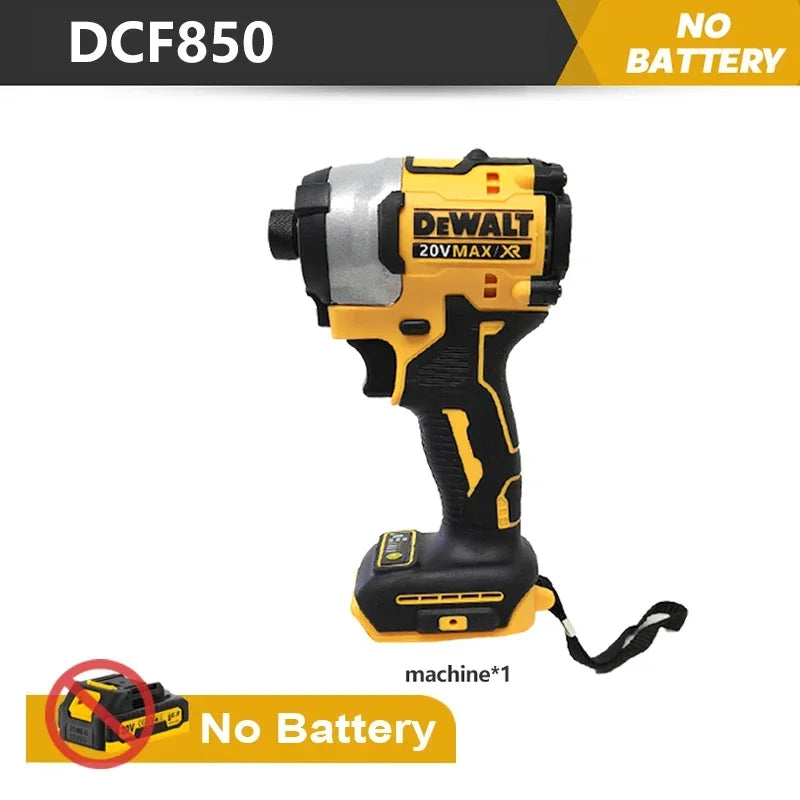 DEWALT DCF850 Impact Driver Electric Driver 20V Brushless Cordless