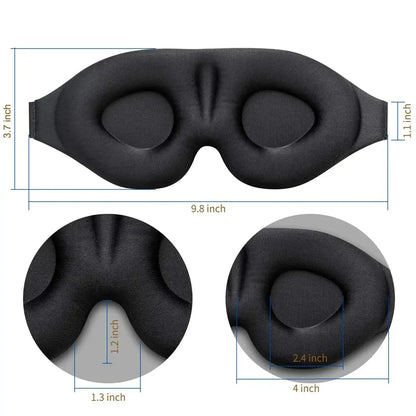 Eye Mask for Sleeping 3D Contoured Cup Blindfold Concave
