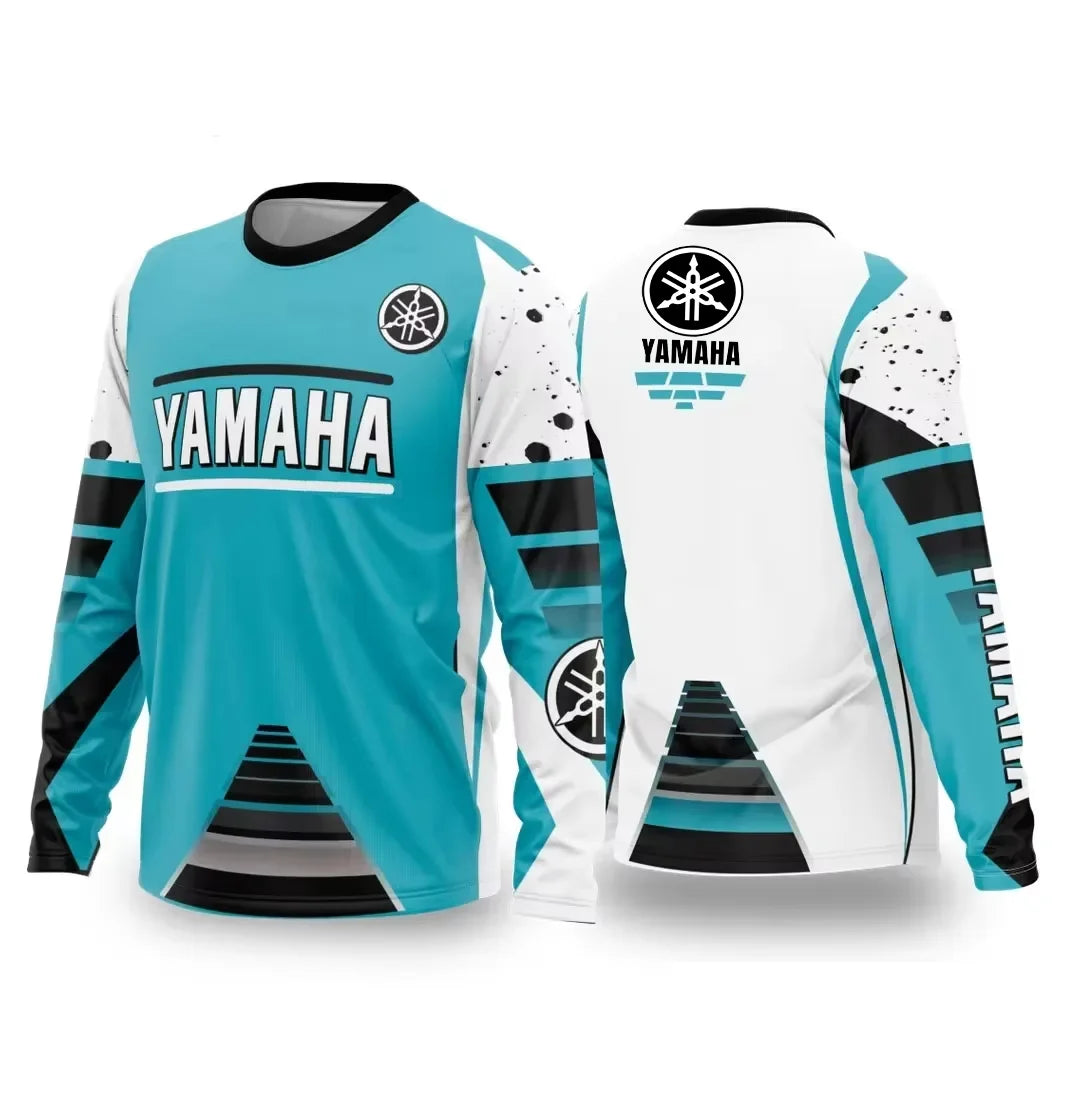Summer YAMAHA Men Women Motorcycle Riding Suit