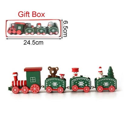 Christmas Wood Train Decoration,Christmas Ornaments