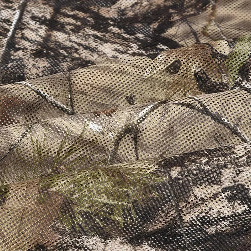 Camp Netting Blind Material Cover Realistic Camouflage