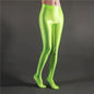 Women's Slim Solid Tights High Waist