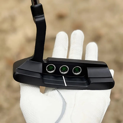 1pc Black Lucky Clover Golf Putter, Club Size 32-36 inches, Equipped with Head Protection, Golf Accessories, Detachable ﻿