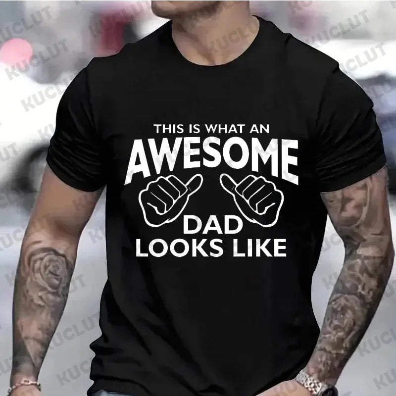 Men's Clothing AWESOME DAD This Is What An Dad Looks Like MENS