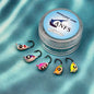 ANFS Ice Fishing Jigs 5pcs/40pcs Ice Fishing Lures, Walleye Jig