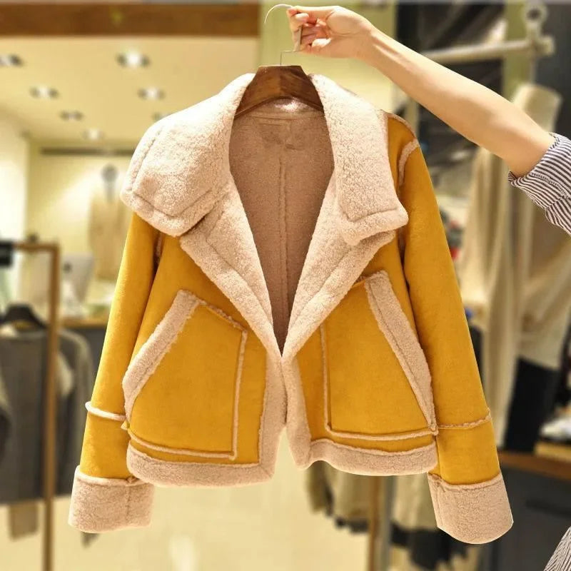 Winter Coat for Women 2025 Cotton Cold Wool Jacket