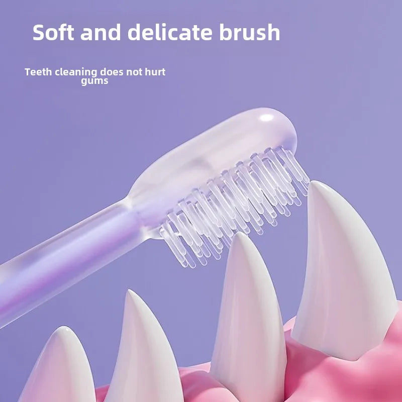 Pet Silicone Toothbrush and Toothpaste Set Teeth Cleaning