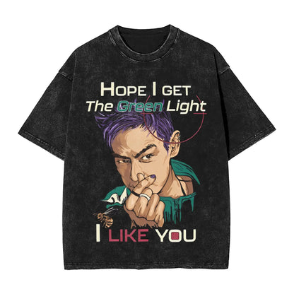 Harajuku Washed T Shirt Choi Seung Hyun T.O.P