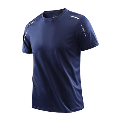 CHRLCK Men's Running Quick Drying T-shirts Breathable