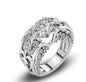Classic 5 Color Authentic 925 Sterling Silver Ring Multicolor Love Heart