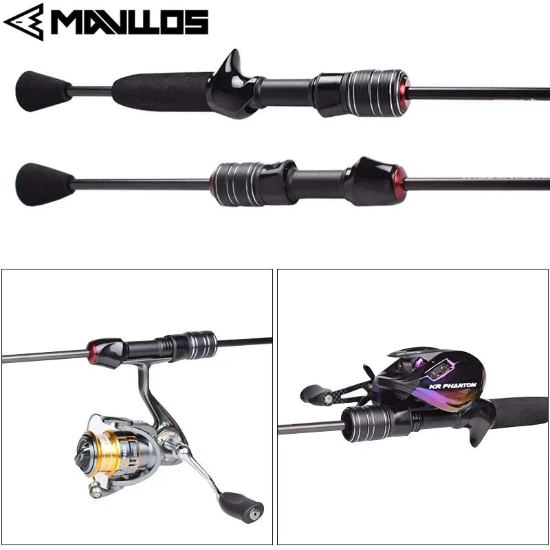 Mavllos Delicacy Ultralight Fishing Rod – 2 Tips (UL & L), 1-8lb Line,