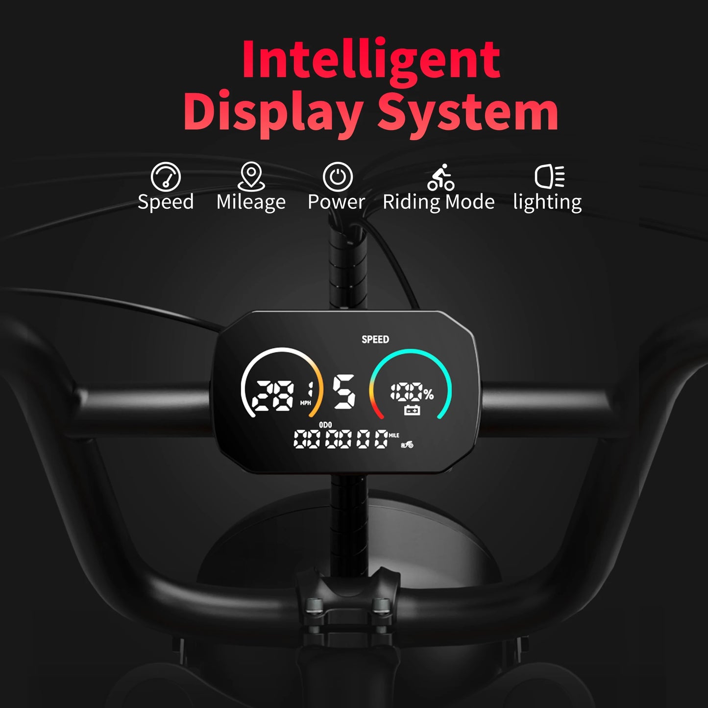 AMYET V9-G60 Adults Electric Bike 1000W Motor Bicycle