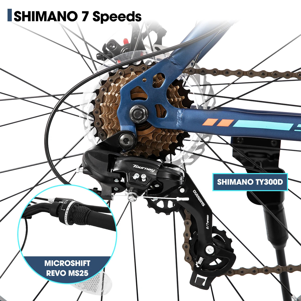 Hiland 20 Inch Kids' Bicycles Fat Tire Mountain Bike for  Age 5 + Years,