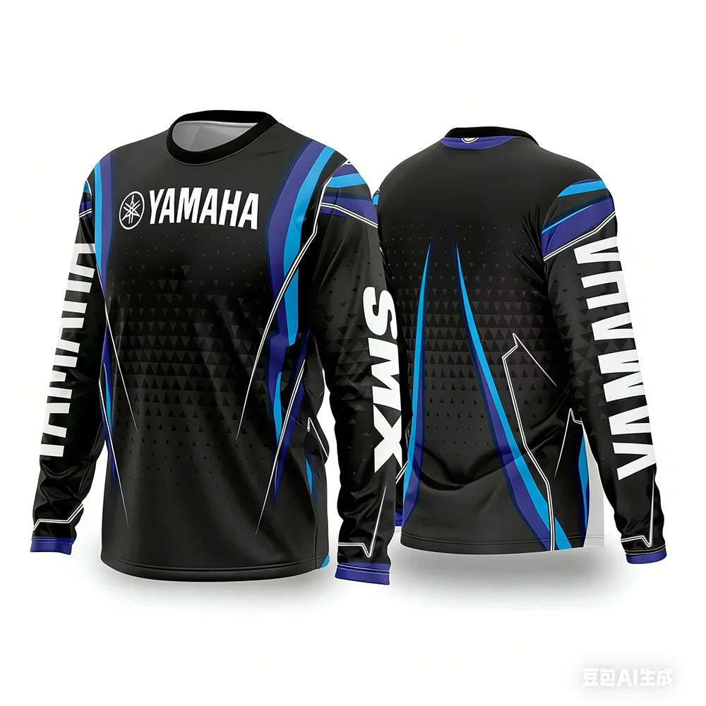 Summer YAMAHA Men Women Motorcycle Riding Suit