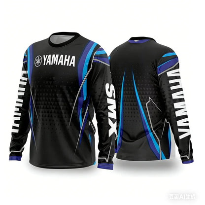 Summer YAMAHA Men Women Motorcycle Riding Suit