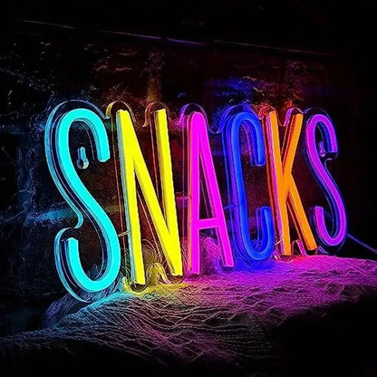 Neon Signs For Wall Decor,Snack or Coffe Bar