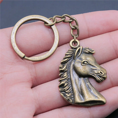 1 Piece Horseshoe Horse Head Charms Handmade