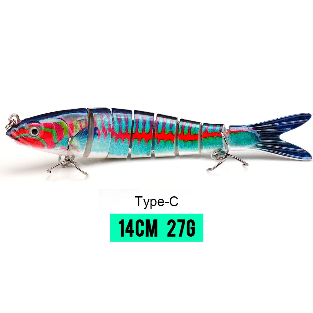 VTAVTA 10/14cm Sinking Wobblers Fishing Lures Jointed