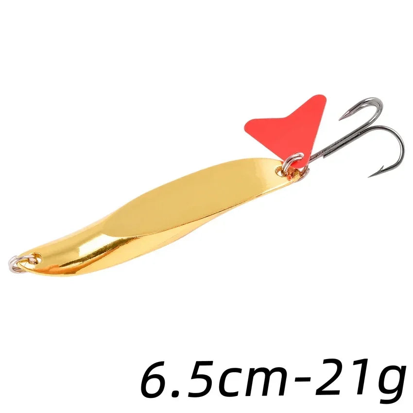 Aorace 7/10/14/18/21/28g Metal Spinner Spoon Fishing Lure