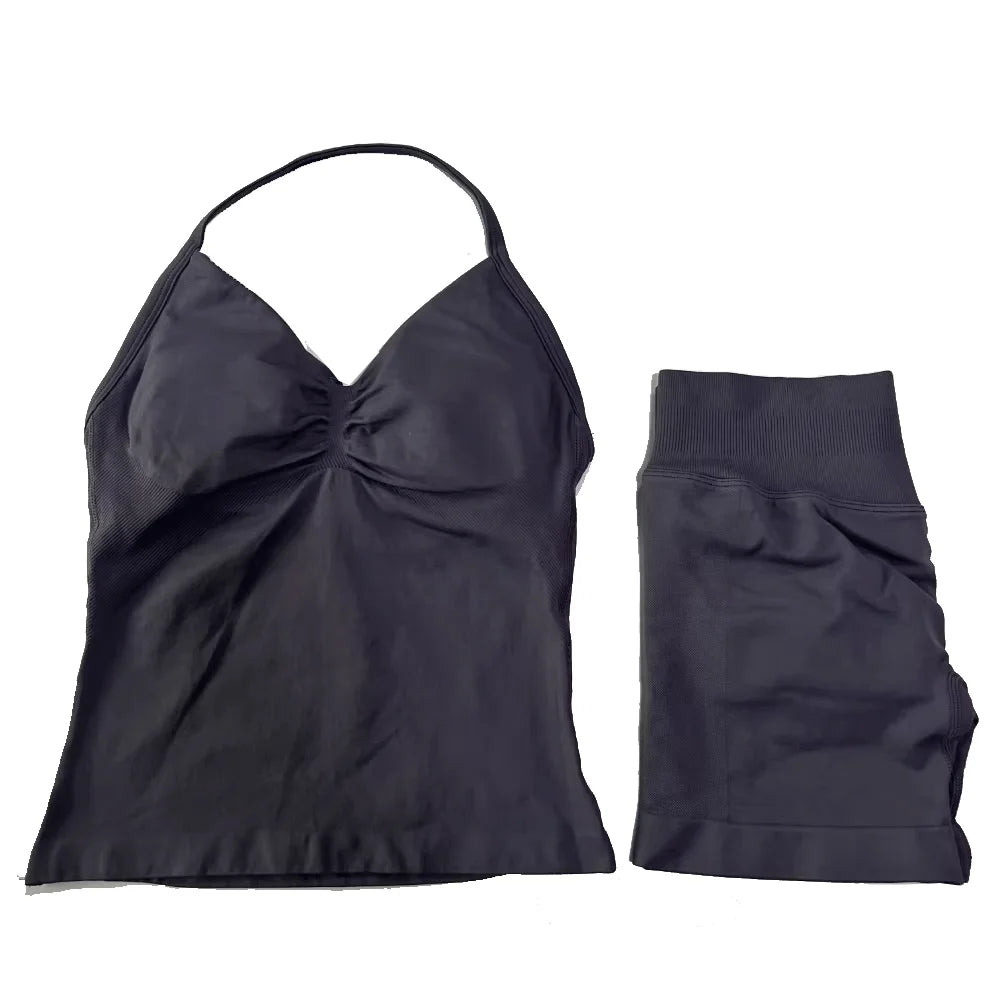 2 Pieces Set Yoga Dfyoga Leggings Set   Women