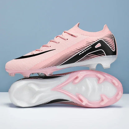 New Men Outdoor Football Boots Soccer Shoes Cleats Match Training