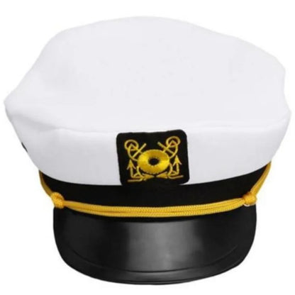 2025 Navy Marine Hat Sailor Captain Costume Men Yacht