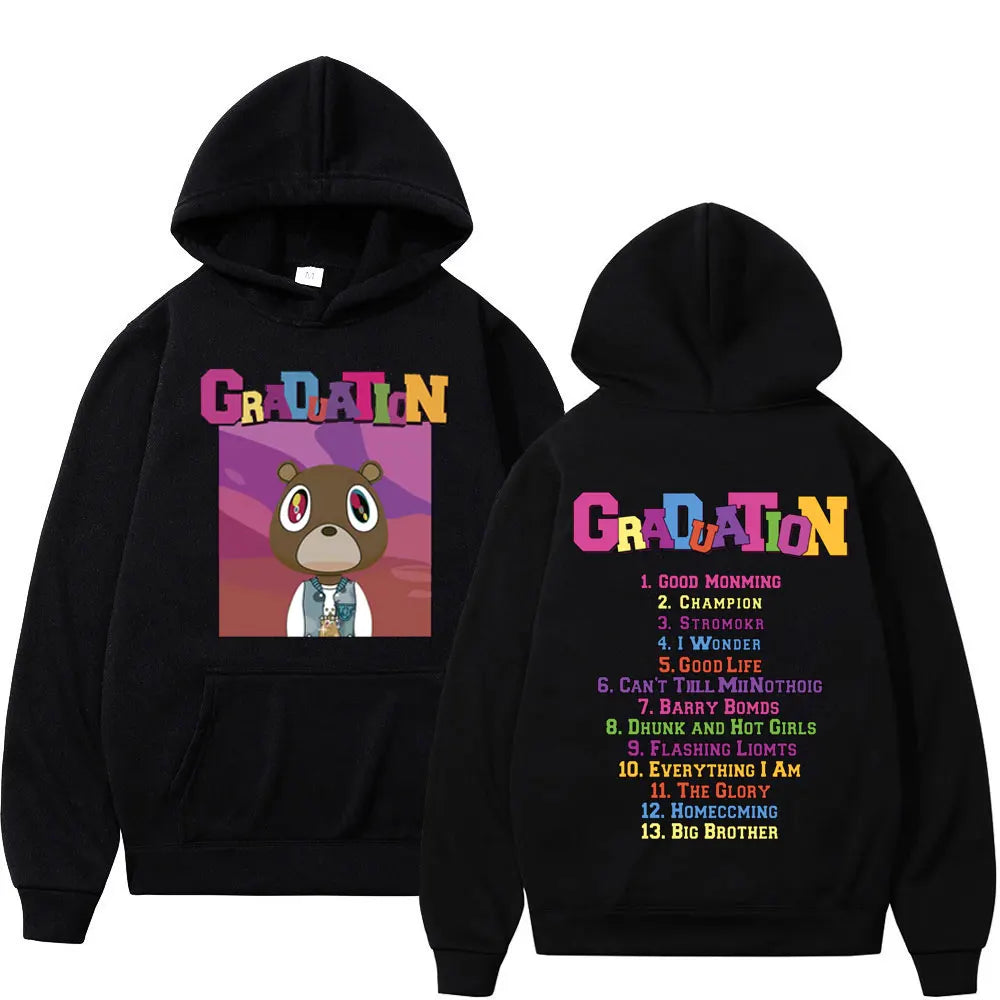 Rapper Kanye West Album Print Hood