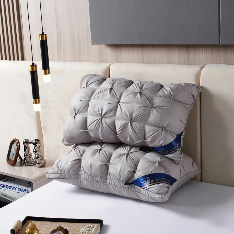 2-Piece Sleep Pillow Set, Soft Supportive Bed Pillows