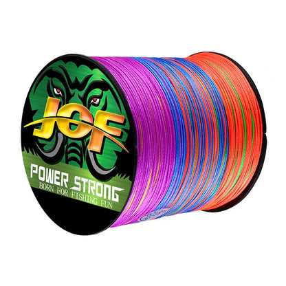 JOF 4 Braided x4 Strands 300M 100M Fly Fishing Line Multifilament