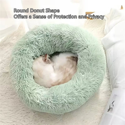 Soft Pet Cat Bed Pad Plush Warm Faux Fur dog