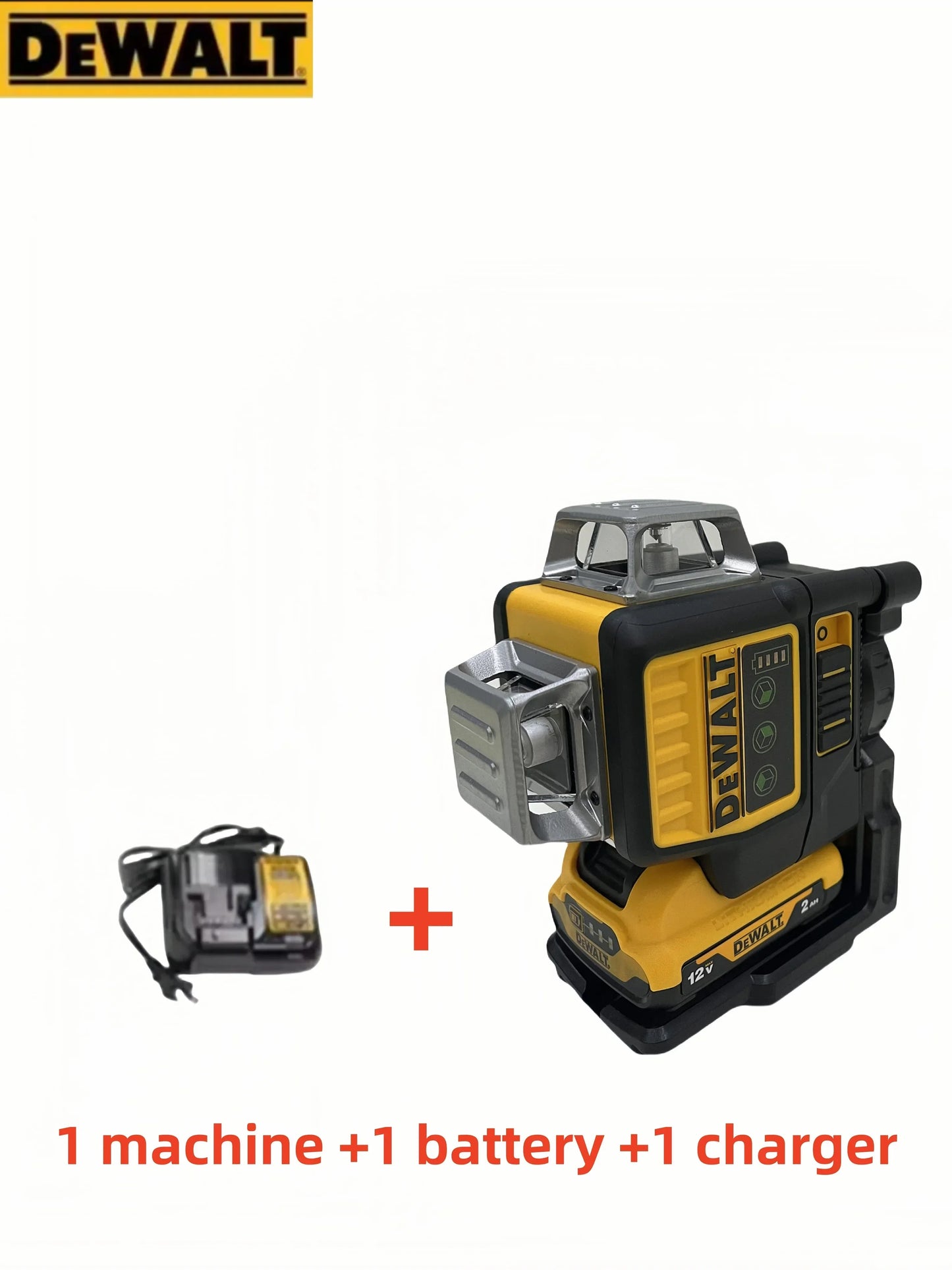 2025 Dewalt DW089LG 12 Lines 3 Sides*360 Degree