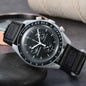 2025 Newest High Quality Wantch Men's and Women's Moon Mercury Quartz