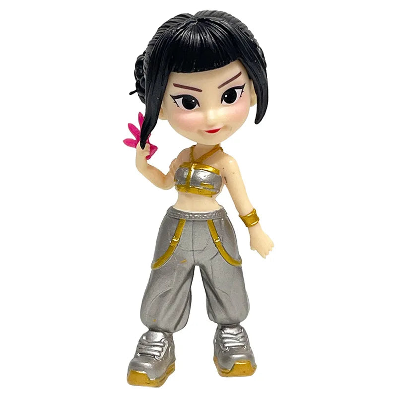 6pcs/Set Kpop Demon Hunters Figure Toy Cartoon