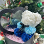 25cm Artificial Teddy Rose Flower Bear with Box Romantic