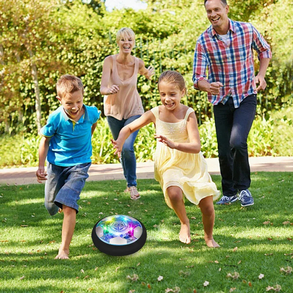 Air Power Hover Ball with LED Light and Foam Bumper