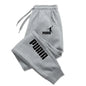 PUAIA Print Men's Pants Autumn/Winter New Sport Jogging