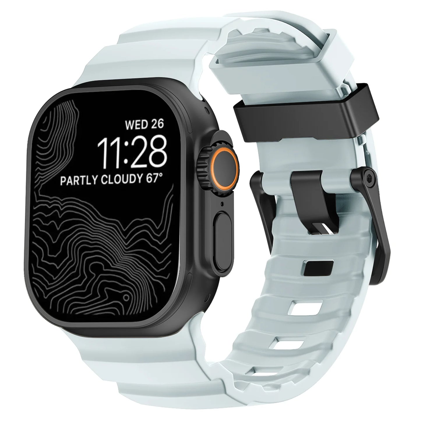 Trail Silicone Band for Apple Watch Ultra