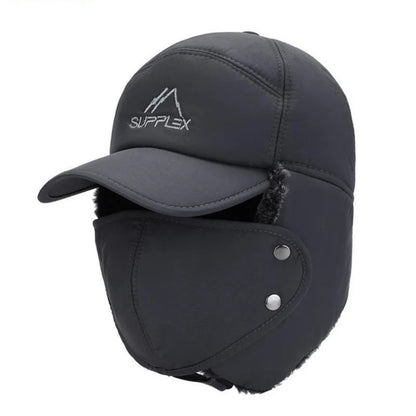 Winter Warm Thickened Artificial Fur Baseball Hat