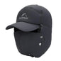 Winter Warm Thickened Artificial Fur Baseball Hat