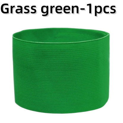 Non-slip Football Captain Armband Elasticity Visibility Sports Arm Band 15 Colors Available Professional Soccer Armbands