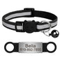 Customized Cat Collar Reflective Cat Collar Free Engraved