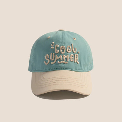 Fashion Patchwork Children Baseball Cap Girls Boys