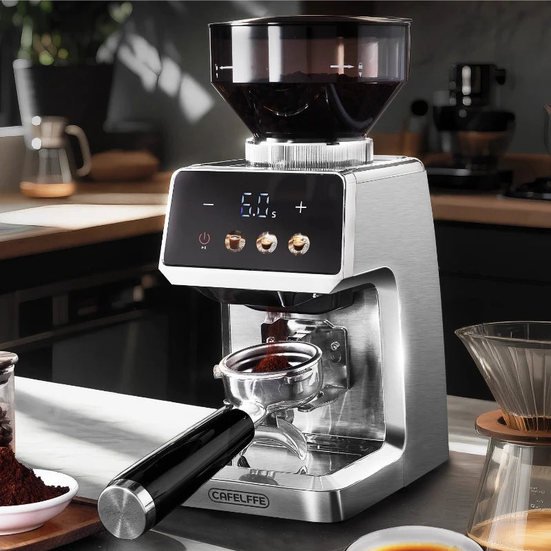 CafeLffe Electric Coffee Bean Grinder - Household Small Coffee