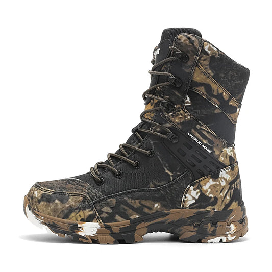 Hiking Shoes Men Boots Wear-resistant  Breathable